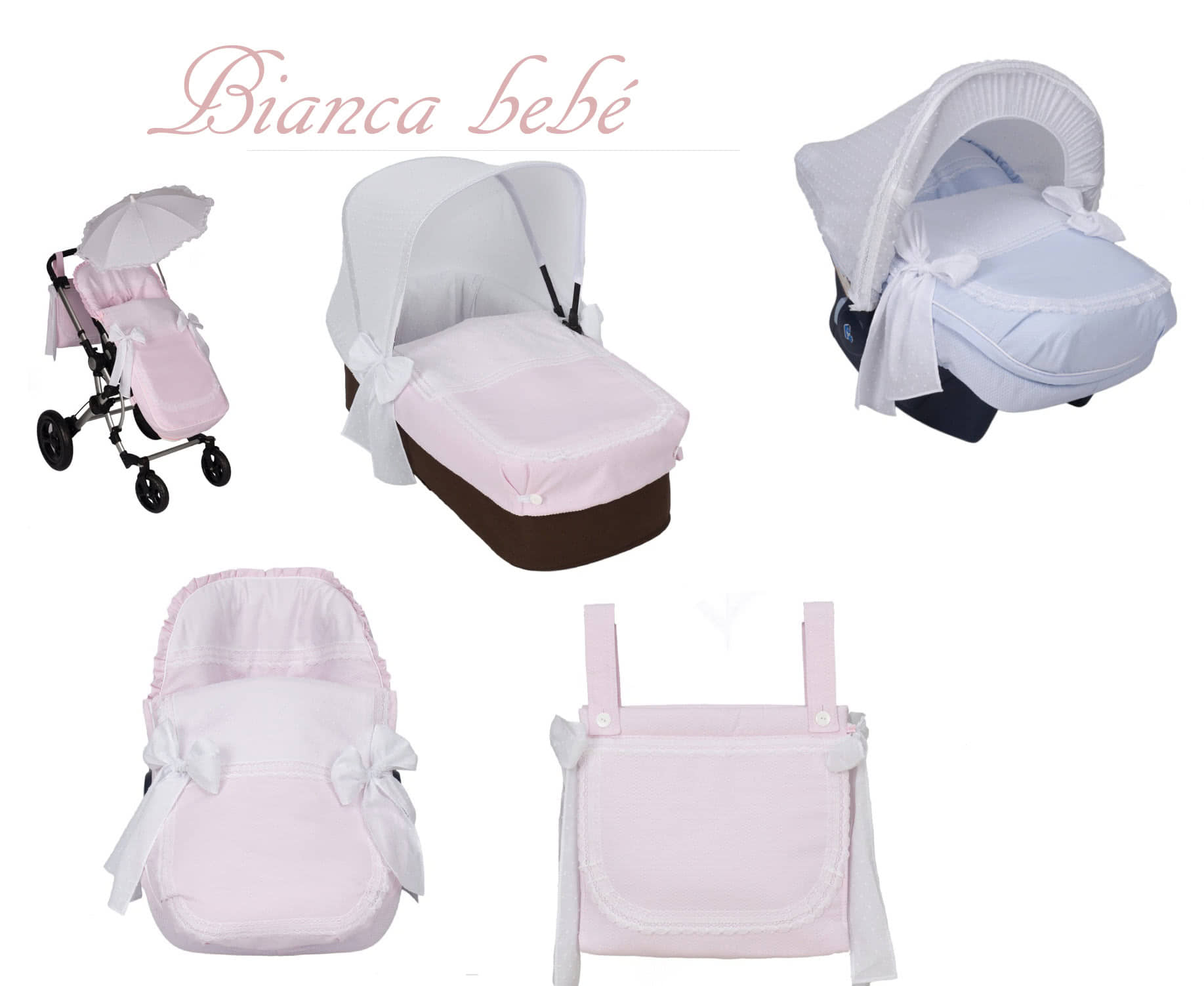 Colección de paseo Bianca bebé.
